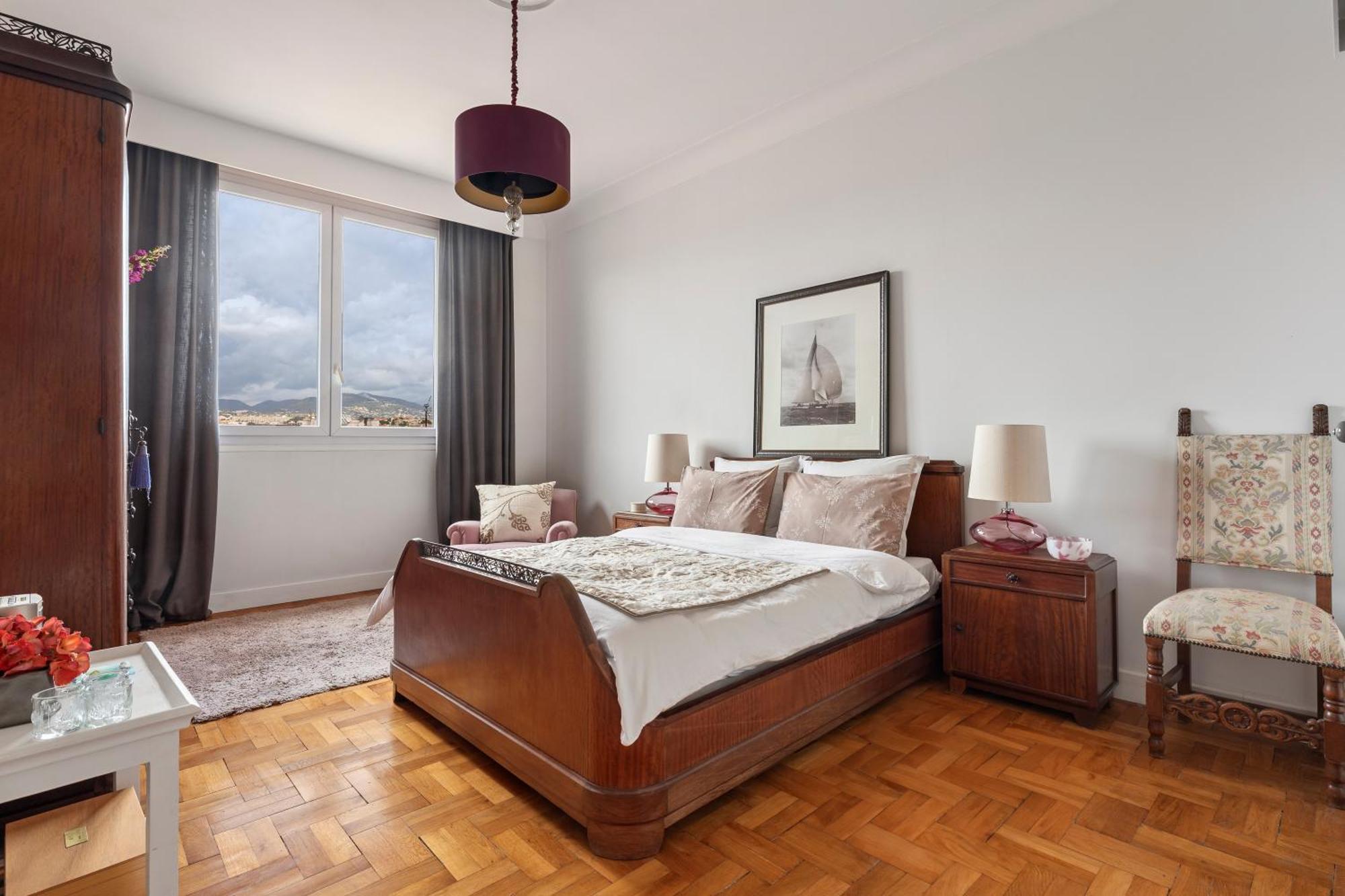 Unique Sea View Apartment, Center, 100M2 Nizza Exterior foto